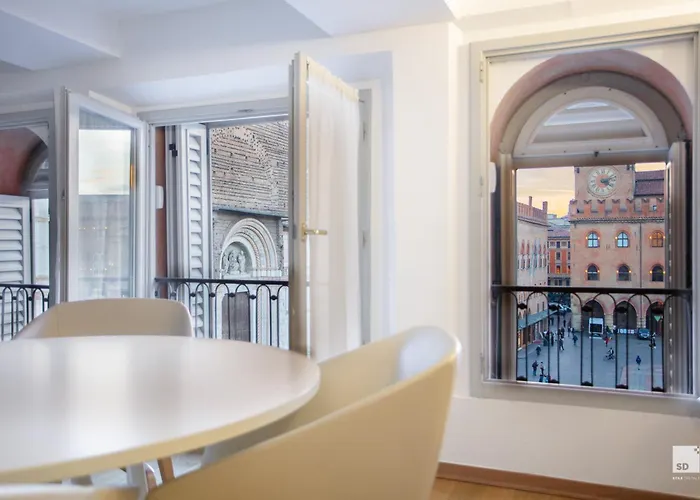 Urbanicooh Asinelli - Balcony On Piazza Maggiore 볼로냐